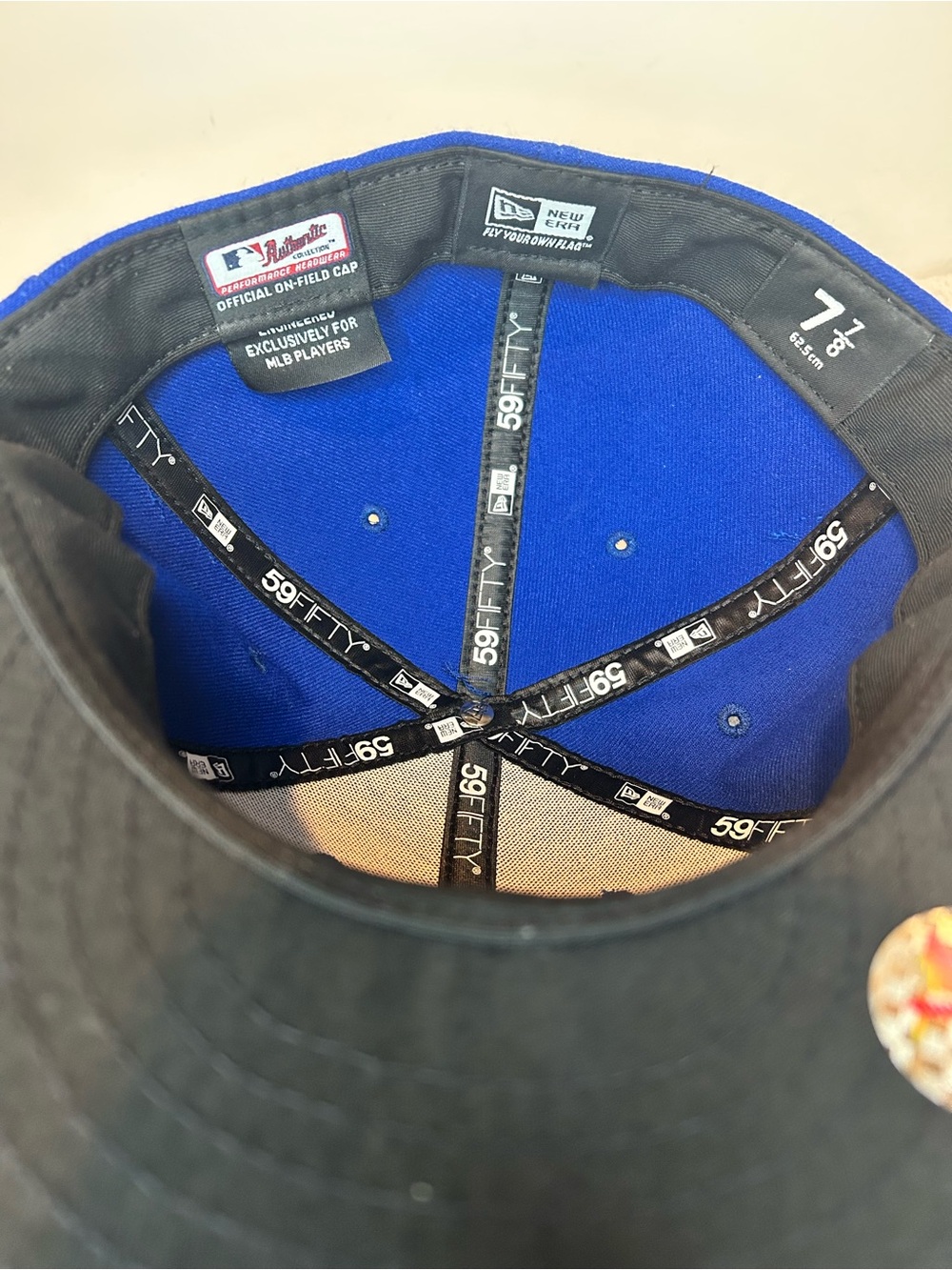 NWT New era Chicago Cubs 7 7/8 Royal Blue 2016 World Series Champions Fitted Cap - Picture 5 of 6
